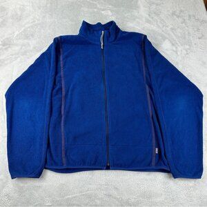 Patagonia El Capilene Vintage Blue Fleece Jacket Men’s Size XL Made in USA